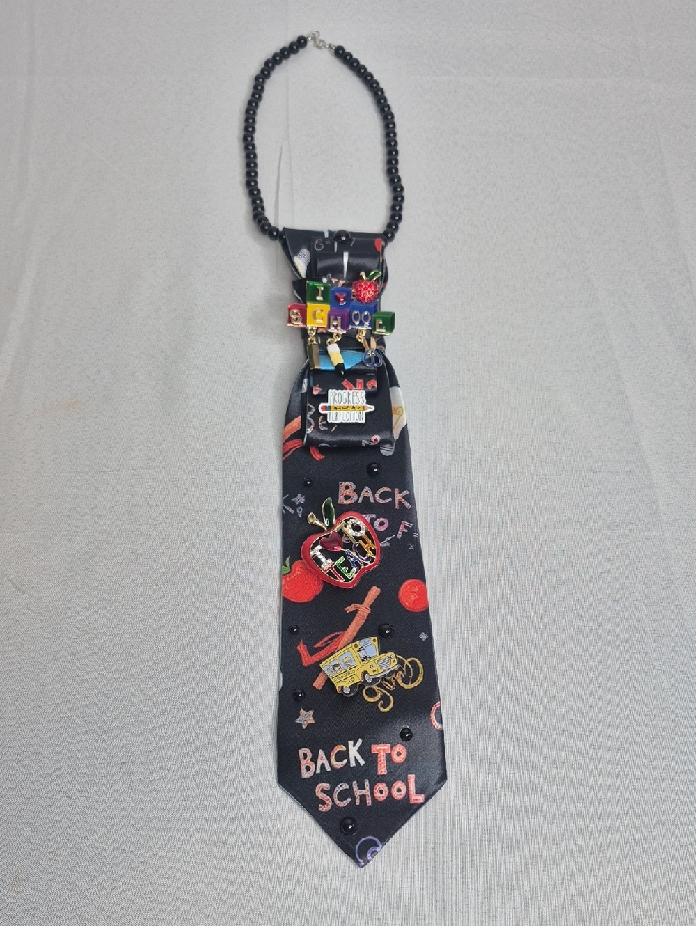 Handcrafted Luxury Fashion Necktie Necklace 📿 (BACK TO SCHOOL) - Picture 5 of 13